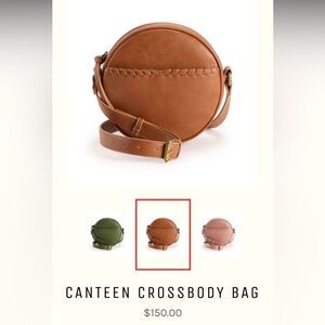 Brown Sonoma $150 Canteen Crossbody Bag